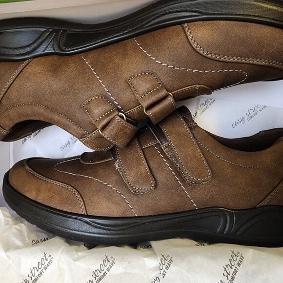 Easy Street Womens Sindy Comf Brown 9.5M - B026 - Picture 9 of 11